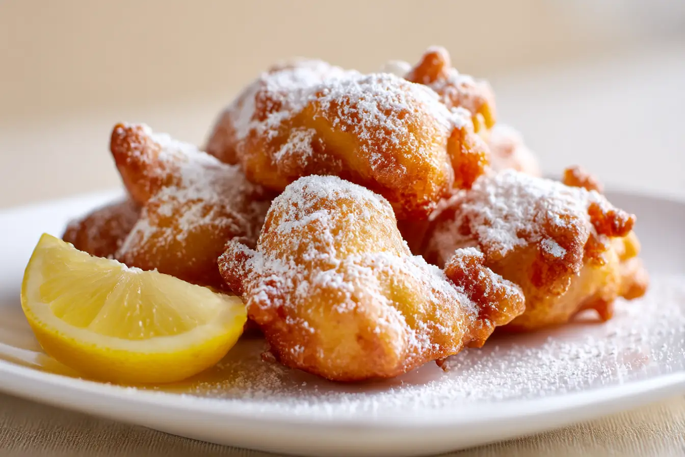 Leckere Apfelkücherl, perfekt zubereitet im Airfryer für einen knusprigen Genuss.