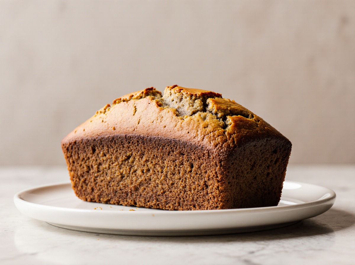 Leckeres Bananenbrot, frisch zubereitet im Airfryer, perfekt für jede Kaffeepause.