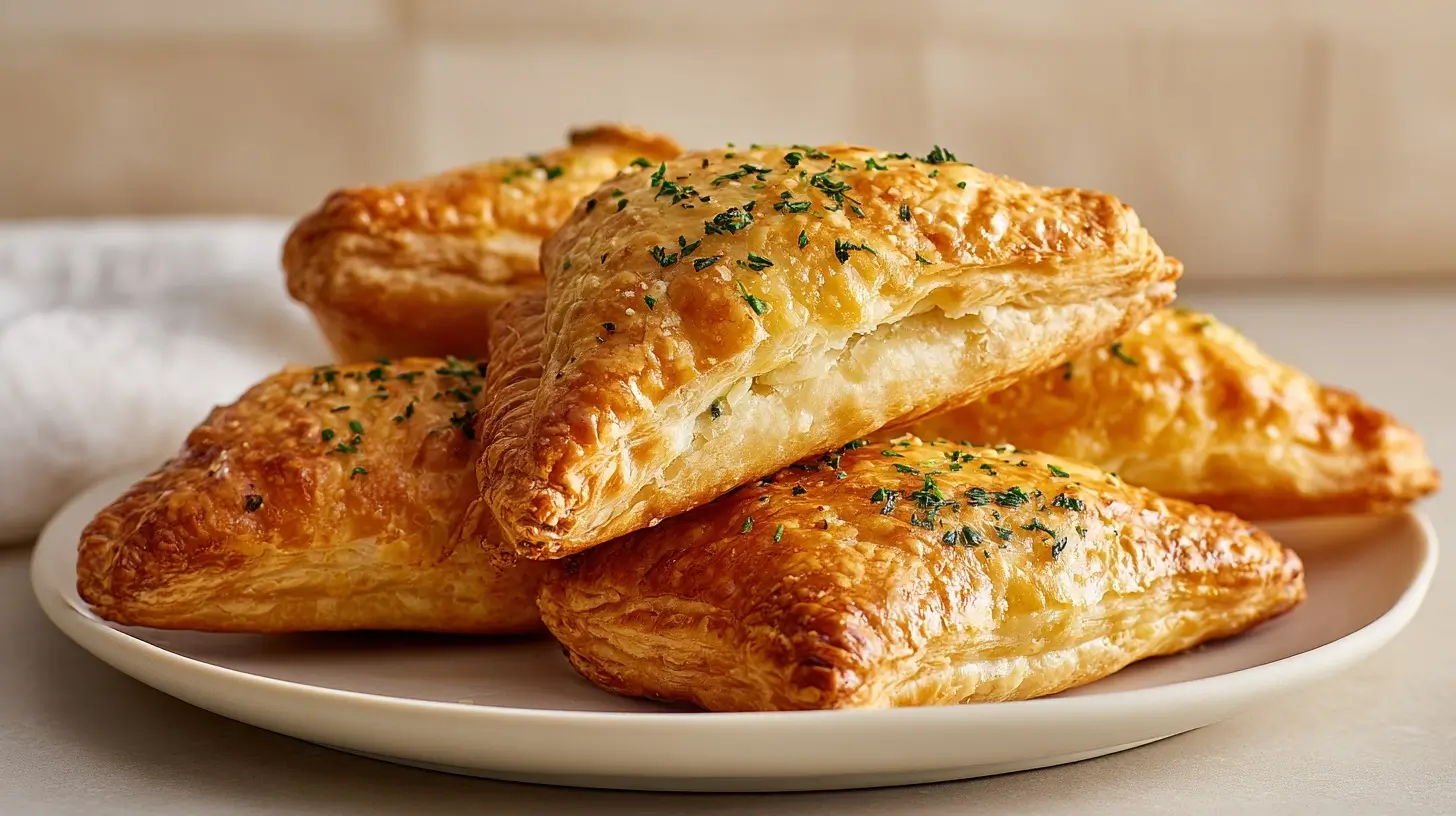 Köstliches Käsegebäck im Airfryer für einen herzhaften Snack.