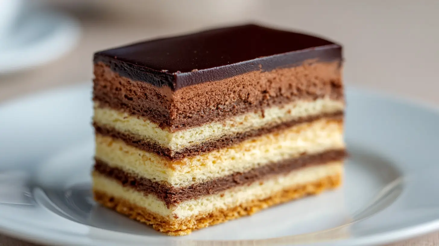 Leckeres Stück Kalter Hund, das im Heißluftfritteuse zubereitet wurde.