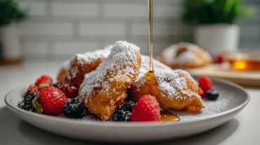Leckere Arme Ritter, perfektioniert im Airfryer für einen knusprigen Genuss.