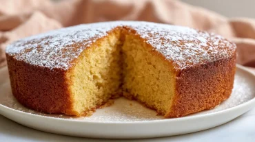Leckeres ciasto im Airfryer, perfekt gebacken und bereit zum Genießen.