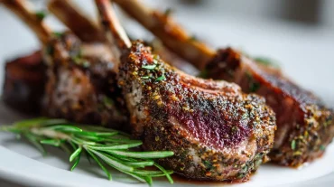 Saftige Lammkoteletts, perfekt im Airfryer zubereitet für ein köstliches Aroma.
