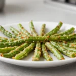 Leckere TK-Bohnen, perfekt knusprig im Airfryer zubereitet.