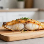 Zarter TK Fisch im Airfryer, perfekt knusprig und schnell zubereitet.