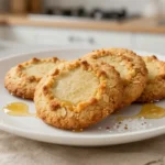 Leckere Haferkekse, die im Airfryer gebacken werden, knusprig und gesund.